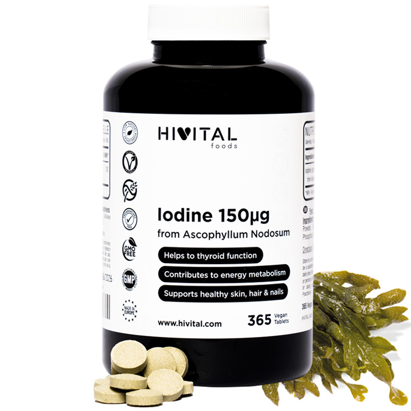 ▷ Iodine 150mcg | 365 Vegan Tablets