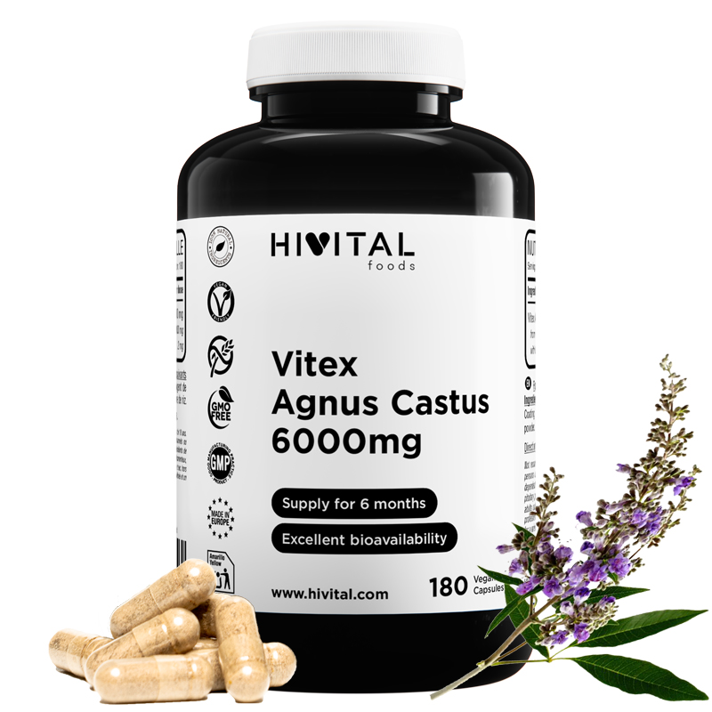 ▷ Vitex Agnus Castus 6000mg | 180 vegan capsules