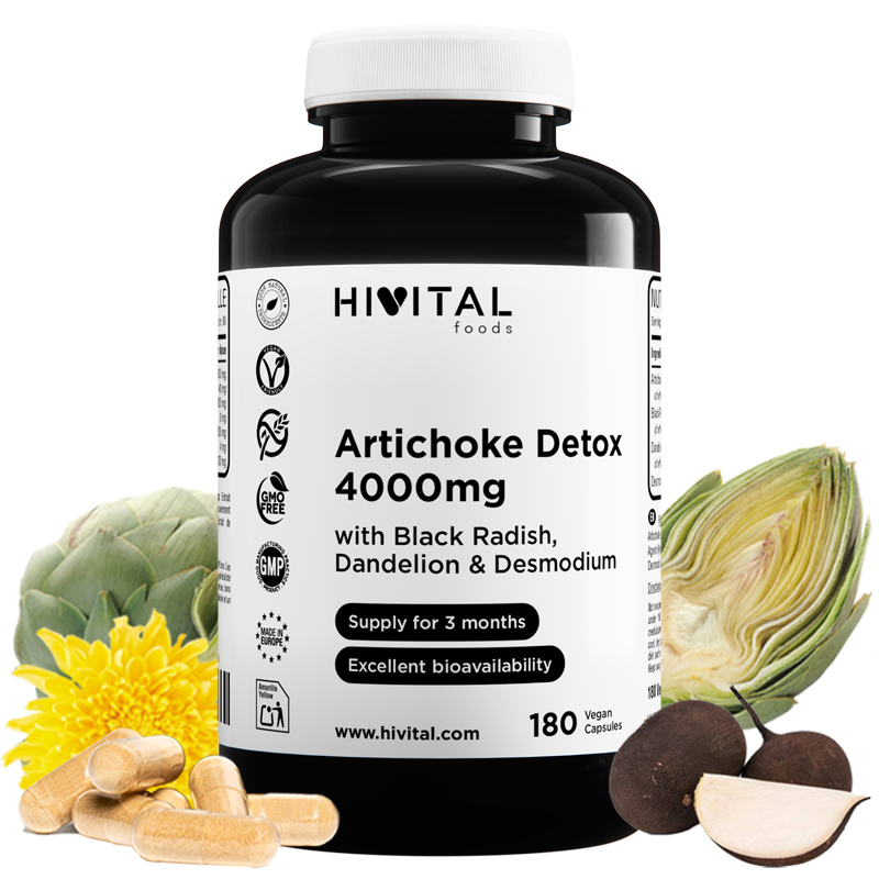 ▷ Artichoke Detox 4000mg | 180 vegan capsules