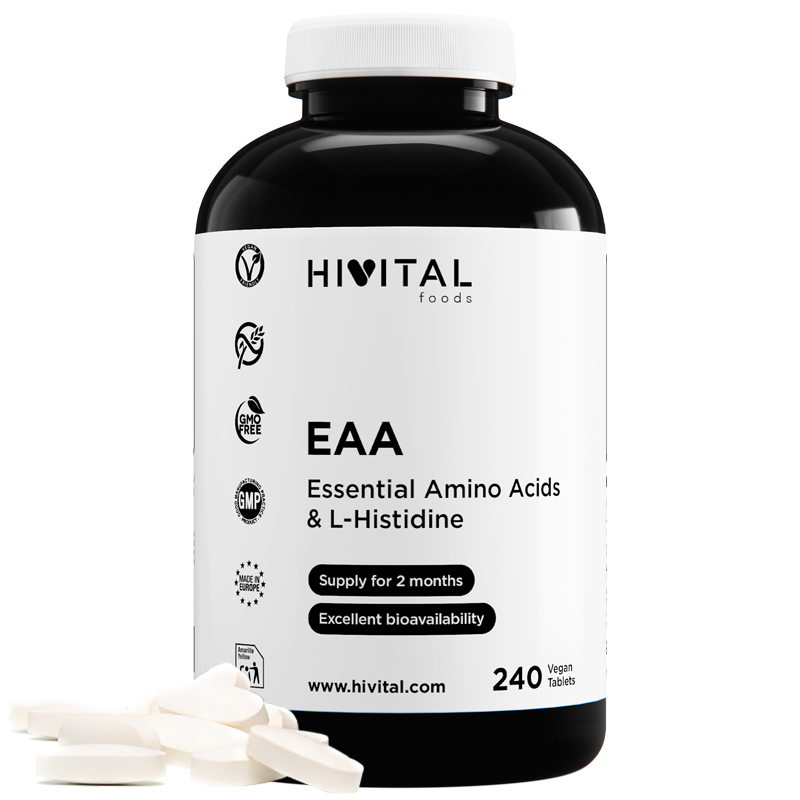 ▷ EAA Essential Amino Acids | 240 Vegan Tablets