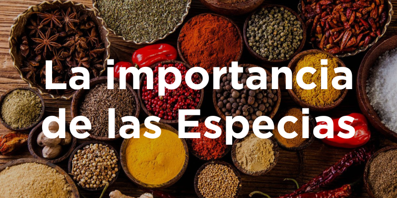 La importancia de las especias