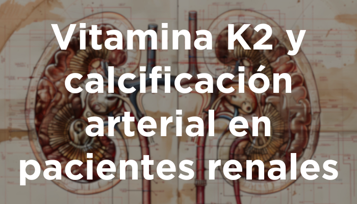Vitamina K2 Y Calcificación Arterial En Pacientes Renales