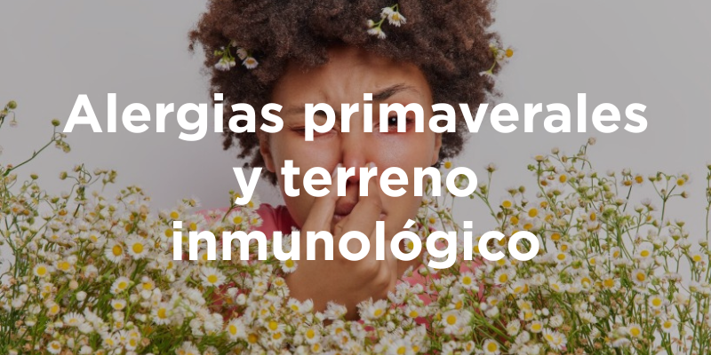 Alergias primaverales y terreno inmunológico