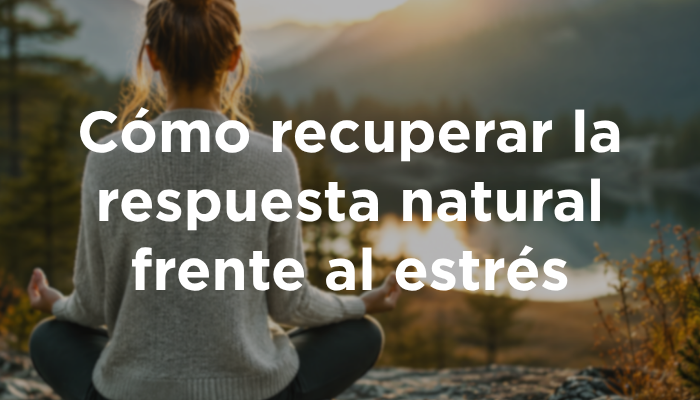 Cómo Recuperar La Respuesta Natural Frente Al Estrés