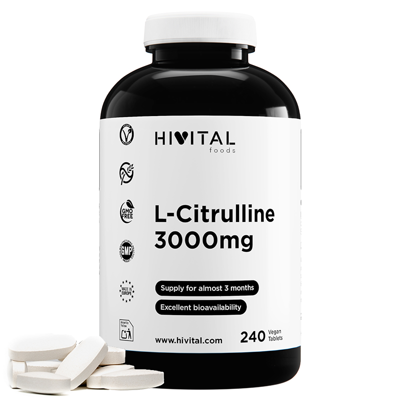 ▷ L-Citrulline 3000mg | 240 vegan tablets